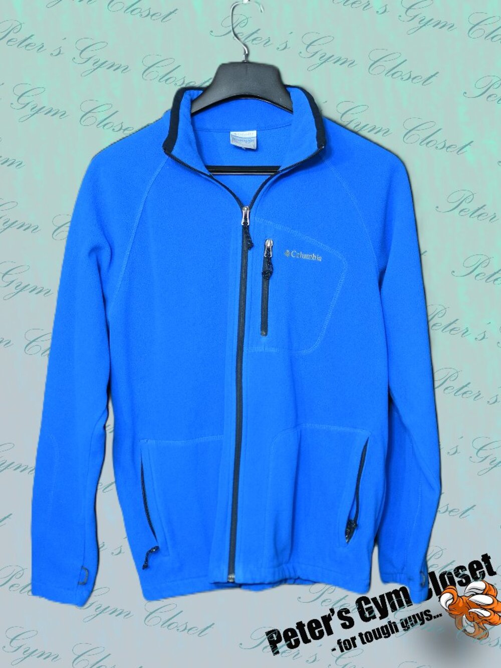 Columbia turquoise Zip-Front Fleece Jacket - Picture 1 of 8
